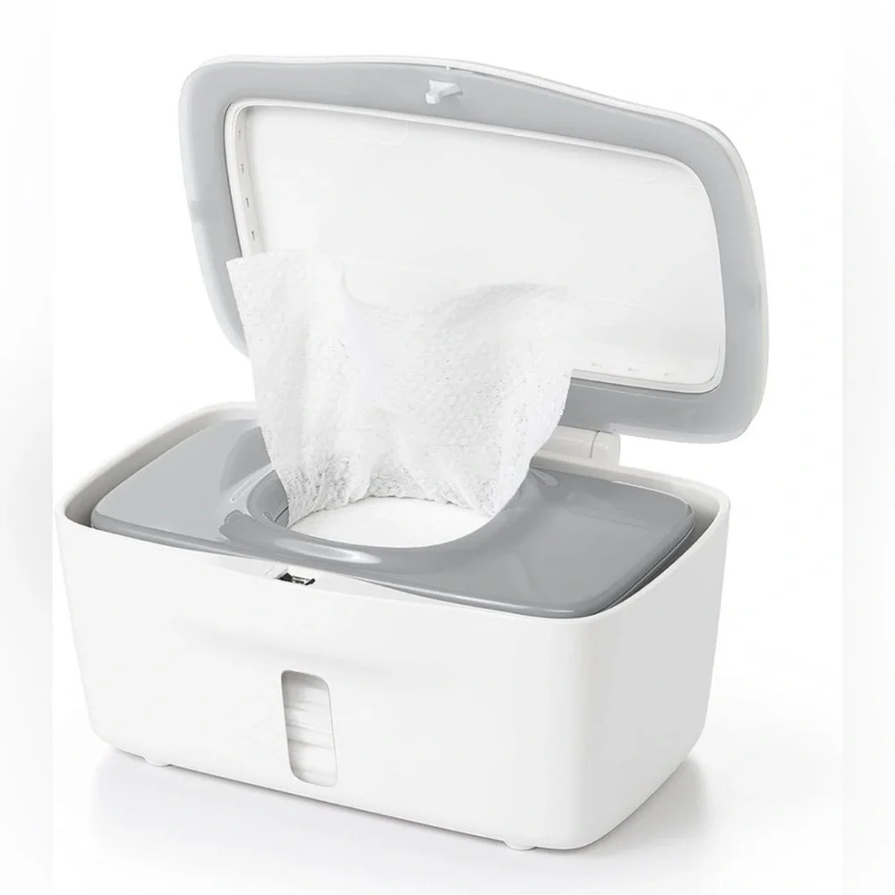 OXO White and Blue Wipe Dispenser